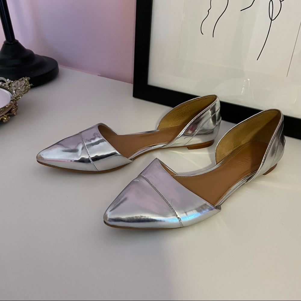 J Crew pointy flats
